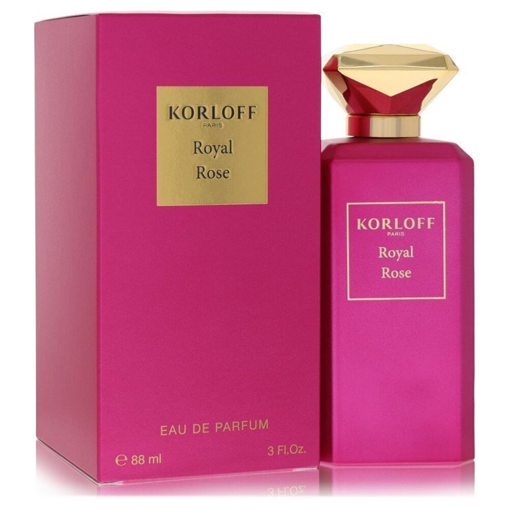 Korloff Royal Rose by Korloff Eau De Parfum Spray 3 oz